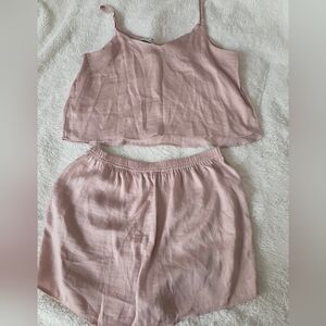 American Eagle Outfitters Pink Sleepwear Set